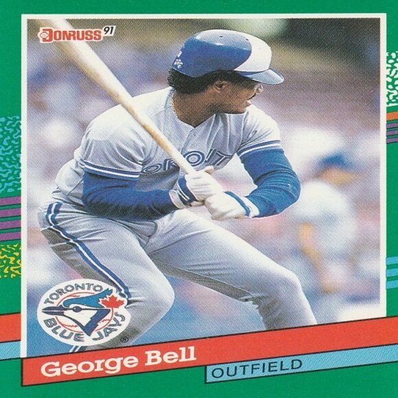 George Bell MLB Card Collection - 2 Toronto Blue Jays MLB Cards - Picture 3 of 3